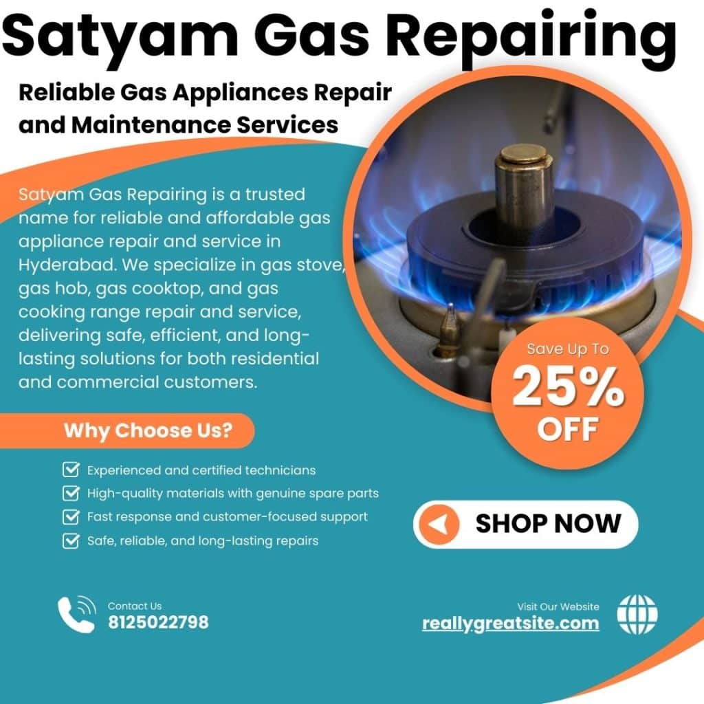 Gas Stove, Gas Hob, Gas Cooktop, Gas Cooking Range Repair and Service in Hyderabad